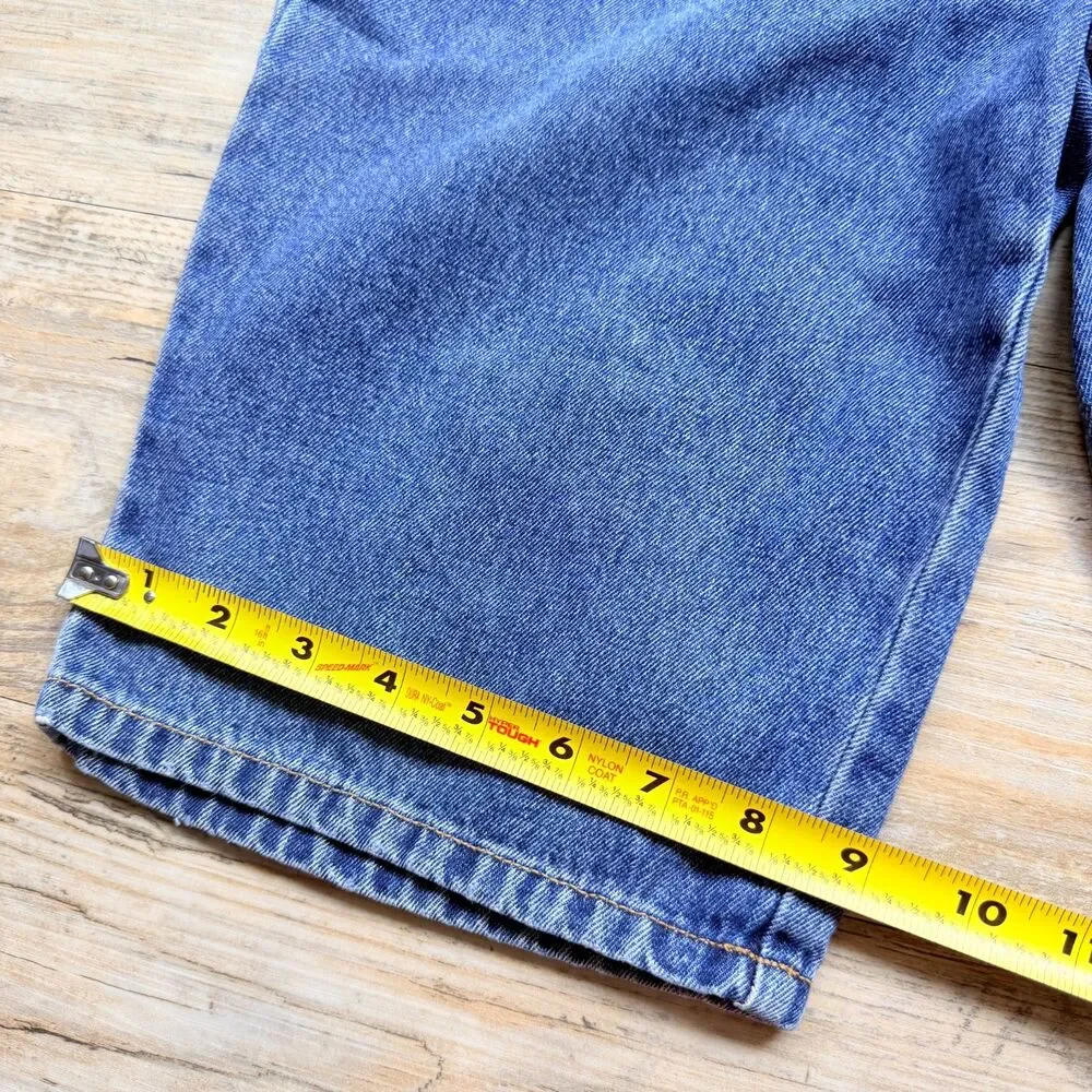 Vintage Y2K FIRHINE Jeans Eco-Wash Denim Jorts Shorts 25 Waist Baggy Skater